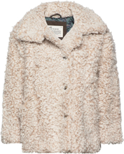 "Katrina Jacket Outerwear Faux Fur Cream ODD MOLLY"