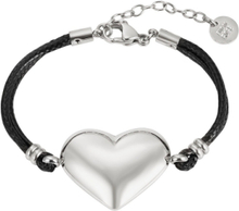 Adore Cord Bracelet Silver Accessories Jewellery Bracelets Chain Bracelets Silver Bud To Rose