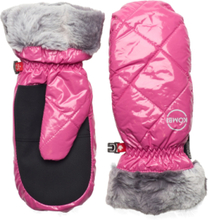 La Canadienne Jr Mit Accessories Gloves & Mittens Gloves Pink Kombi