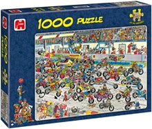 Palapeli 1000 palaa - Motorbike Race