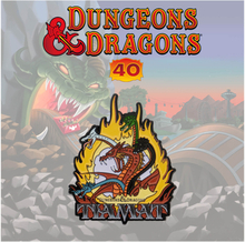 Dungeons & Dragons: The Cartoon 40th Anniversary Tiamat Pin Badge by Fanattik
