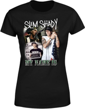 My Name Is Slim Shady Damen T-Shirt - Schwarz - S