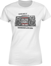 Run DMC Recorded Live 1984 Damen T-Shirt - Weiß - S