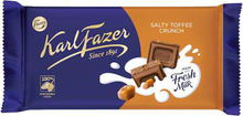 Karl Fazer Salty Toffee Crunch - 145 gram
