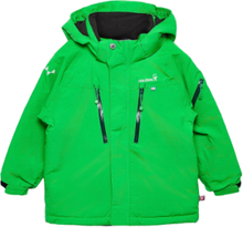 Helicopter Winter Jacket Kids Outerwear Snow/ski Clothing Winter Jackets Grønn ISBJÖRN Of Sweden*Betinget Tilbud