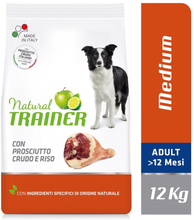 Nova Foods Trainer Natural Adult Medium Prosciutto - Sparpaket: 2 x 12 kg