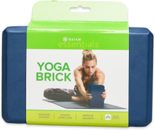 "Gaiam Essentials Yoga Brick Blue Sport Sports Equipment Yoga Equipment Yoga Blocks And Straps Blue Gaiam"