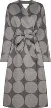 Elfa Kivet Outerwear Coats Winter Coats Grey Marimekko