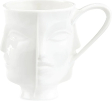 Atlas Mug Home Tableware Cups & Mugs Coffee Cups Hvit Jonathan Adler*Betinget Tilbud