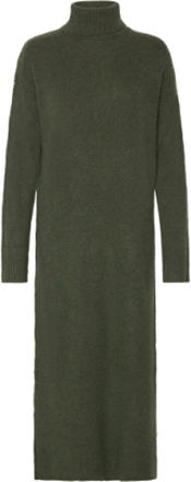 Penny Knit Dress Dresses Knitted Dresses Grønn A-View*Betinget Tilbud