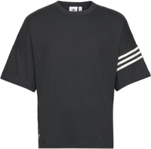 New C Tee T-shirts Short-sleeved Svart Adidas Originals*Betinget Tilbud