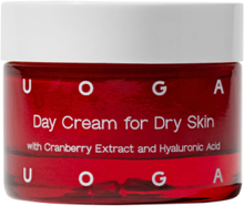 Uoga Uoga Day Cream For Dry And Normal Skin With Cranberry Extract And Hyaluronic Acid 30 Ml Fugtighedscreme Dagcreme Nude Uoga Uoga