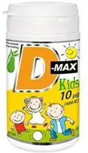 Vitabalans D-Max Kids 10 µg 90 tabletter