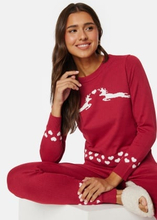 ONLY Xmas Snowflake LS O-Neck Chili Pepper Pattern L