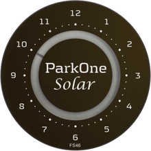 ParkOne Solar p-skive med solceller