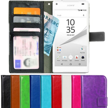 Plånboksfodral Sony Xperia Z5 Compact ID Ficka + Handlovsrem