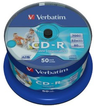 Verbatim CD-R Inkjet 50-pk.