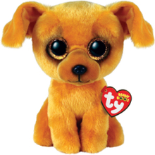 Zuzu - Tan Dog Reg Toys Soft Toys Stuffed Animals Multi/patterned TY