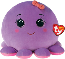 Octavia - Purple Octopus Squish 25Cm Toys Soft Toys Stuffed Animals Purple TY