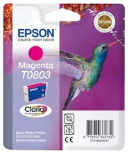 Epson T0803 Blekkpatron - Magenta