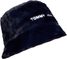 Tjw Academia Fur Rev. Bucket Hat Accessories Headwear Bucket Hats Marineblå Tommy Hilfiger*Betinget Tilbud