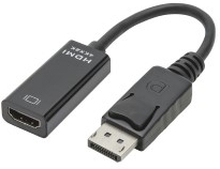 Luxorparts Adapter Displayport til HDMI 4K