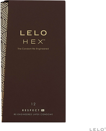 Lelo Hex Condoms 12 Pack Respect
