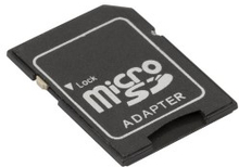 Luxorparts Adapter Micro-SD till SD 2-pack
