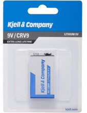 Kjell & Company 9 V-litiumbatteri (CR-V9)