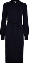Barbour Perch Midi Dre Dresses Knitted Dresses Navy Barbour