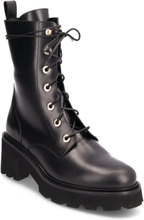 Bottines Cimo Shoes Boots Ankle Boots Laced Boots Black Ba&sh