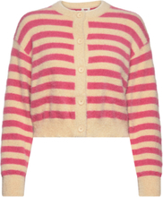 Cat Cardigan Jenny Stripe Marz Tops Knitwear Cardigans Pink LEVI´S Women