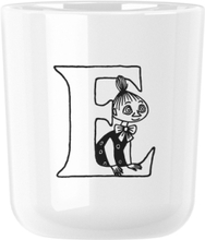 Moomin Abc Krus - E 0.2 L. Home Tableware Cups & Mugs Espresso Cups Hvit RIG-TIG*Betinget Tilbud