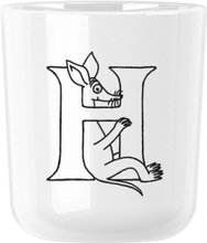 Moomin Abc Krus - H 0.2 L. Home Tableware Cups & Mugs Espresso Cups Hvit RIG-TIG*Betinget Tilbud