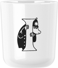Moomin Abc Krus - I 0.2 L. Home Tableware Cups & Mugs Espresso Cups Hvit RIG-TIG*Betinget Tilbud