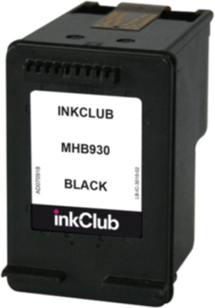 inkClub Bläckpatron, ersätter HP 650, svart, 360 sidor MHB930 ersätter CZ101AE