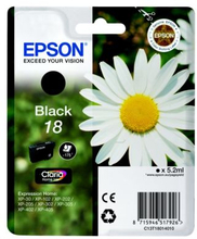Epson Epson 18 Blækpatron sort