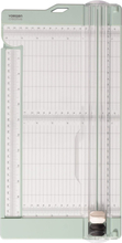 Papiersnijder met uitschuifbare liniaal en rilfunctie 30,5 x 15 cm mint