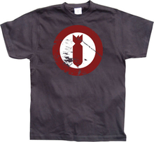Bomb Icon Grunge, T-Shirt