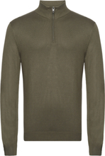 Half Zip Tops Sweatshirts & Hoodies Sweatshirts Green French Connection