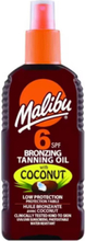 Malibu Bronzing Tanning Oil with Coconut SPF 6 200 ml