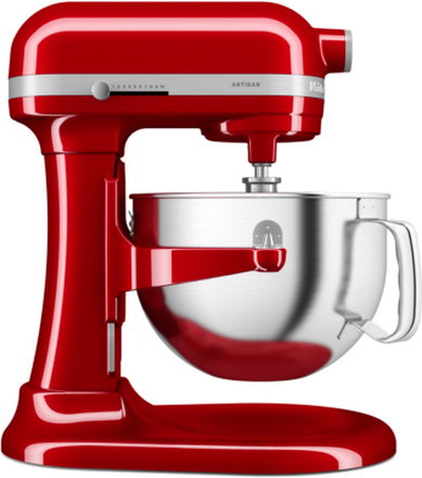 KitchenAid - Artisan kjøkkenmaskin med bolleløft 5KSM60SPXEER 5,6L rød