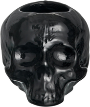 Kosta Boda - Still Life skull lyslykt 8,5 cm svart