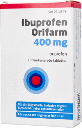 Ibuprofen Orifarm 400mg 30 St.