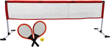 Tennis Utomhus Set med Nät, Racketar, Boll 205×72 cm Home It Play