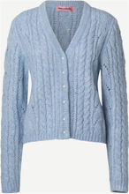 Verena Tops Knitwear Cardigans Blue Custommade