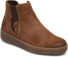 Y6461-24 Shoes Chelsea Boots Brun Rieker*Betinget Tilbud