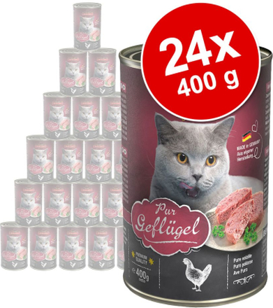 Sparpaket Leonardo All Meat 24 x 400 g - Kitten