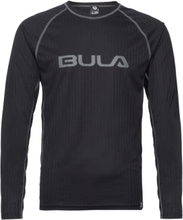 Ribtech Crew Sport Sweatshirts & Hoodies Sweatshirts Black Bula