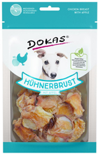 Dokas Kausnack Hühnerbrust - 70 g (mit Apfel)